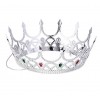 Stone Renaissance Costume Royal Medieval Silver Queen Princess Tiara
