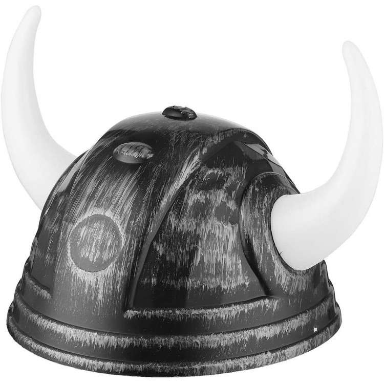 Viking Helmet Asterix Helmet Silver Color