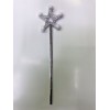 Star Fairy Wand Magic Wand with White Pom-Pom