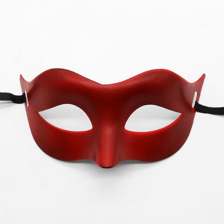 Red Color Masquerade Costume Party Venetian Prom Mask