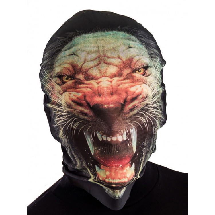 Snap-on Lion Mask - Stretch Lion Mask Model 3