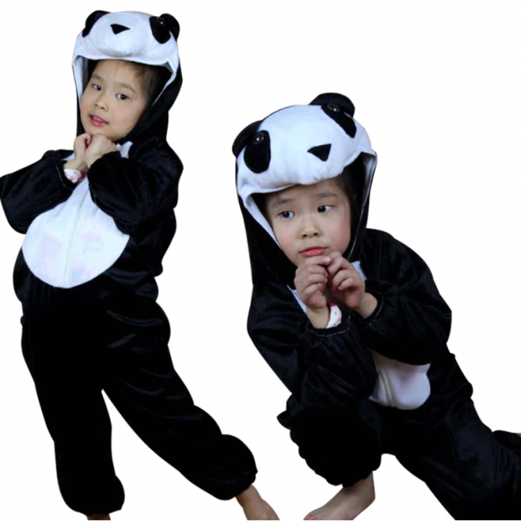 Kids Panda Costume 2-3 Years 80 cm Kids Panda Costume 2-3 Years 80 cm
