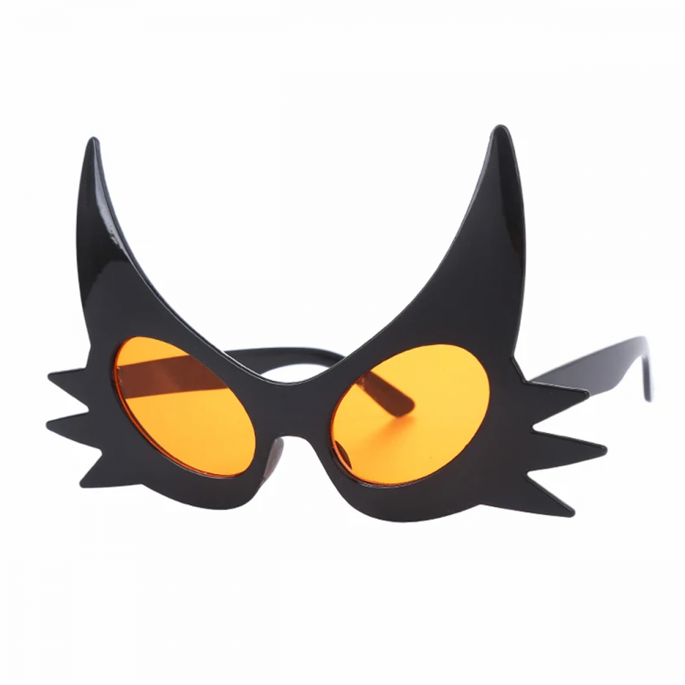 Black Mustache Design Cat Glasses 19x11 cm