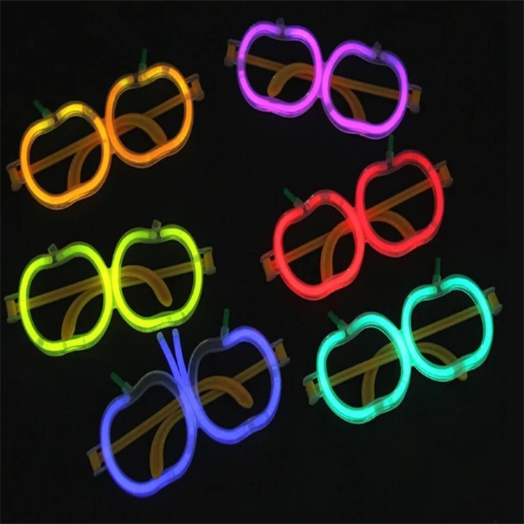 Glow Stick Apple Glasses - Glow Party Glasses - Glow Stick Glasses 12 Pieces Glow Stick Apple Glasses - Glow Party Glasses - Glow Stick Glasses 12 Pieces