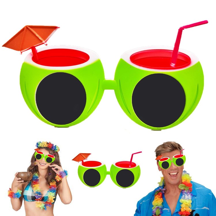 Karpuz Şekilli Tropikal Hawaii Yaza Merhaba Parti Gözlüğü Karpuz Şekilli Tropikal Hawaii Yaza Merhaba Parti Gözlüğü