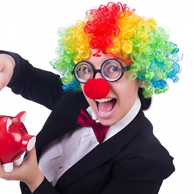 Clown Costume Accessory Set of 3 – Wig, Nose, Glasses Clown Costume Accessory Set of 3 – Wig, Nose, Glasses