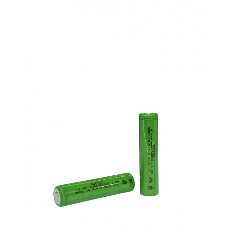 1.2V 1000 Mah - AAA - Ni-MH Şarjlı Pil - Başsız / Flat Head 1.2V 1000 Mah - AAA - Ni-MH Şarjlı Pil - Başsız / Flat Head