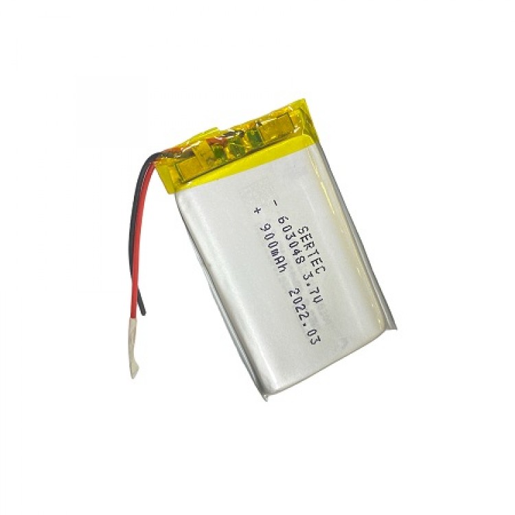 603048 3.7V 900 MAh Li-Polymer Pil Devreli/1.5A 603048 3.7V 900 MAh Li-Polymer Pil Devreli/1.5A