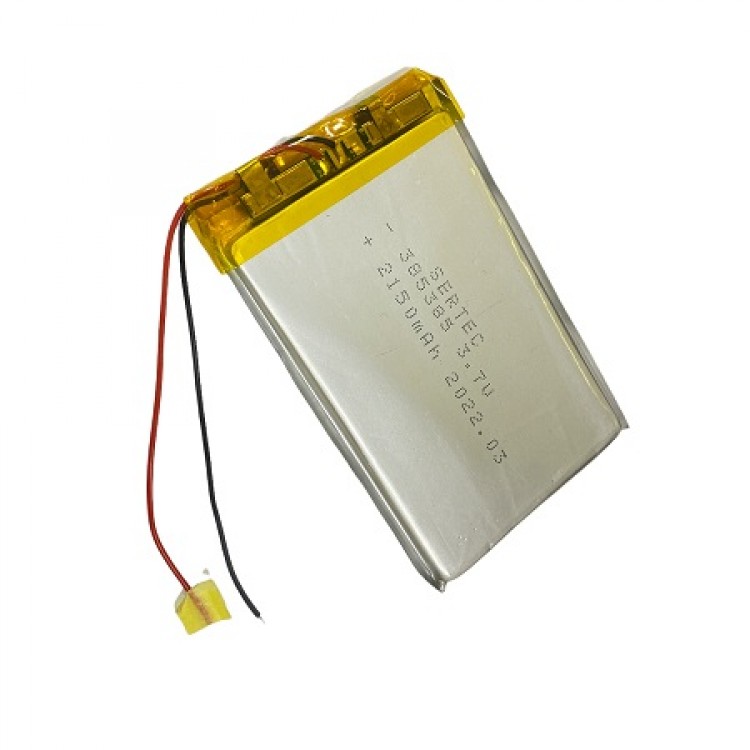385385 3.7V 2150 MAh Li-Polymer Pil Devreli/1.5A 385385 3.7V 2150 MAh Li-Polymer Pil Devreli/1.5A