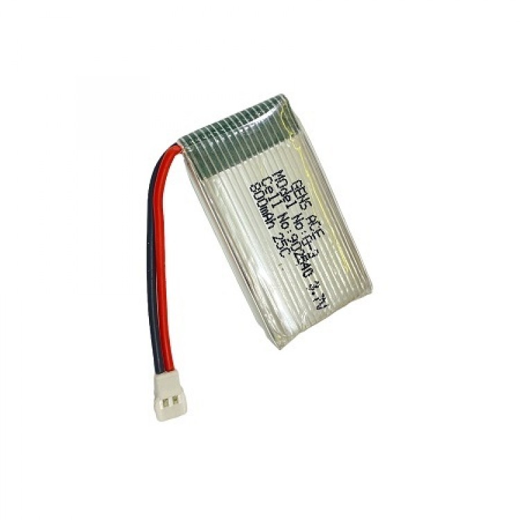 / 902540 / 3.7V - 800mAh - 25C WHITE SOCKET