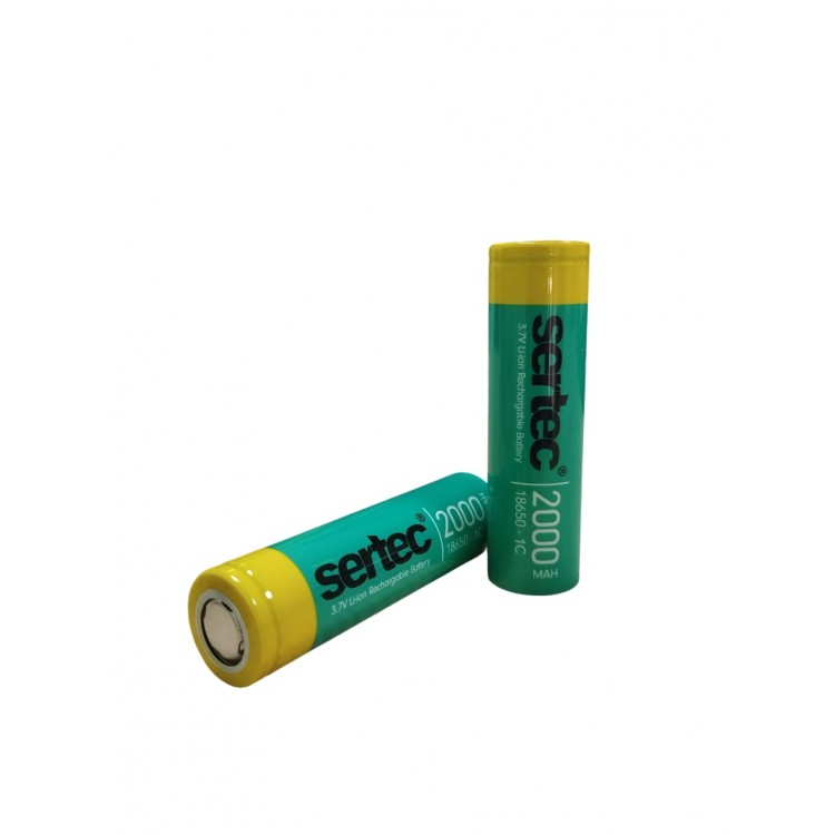 18650 3.7V 2000 Mah 1C Li-Ion Şarjlı Pil 18650 3.7V 2000 Mah 1C Li-Ion Şarjlı Pil