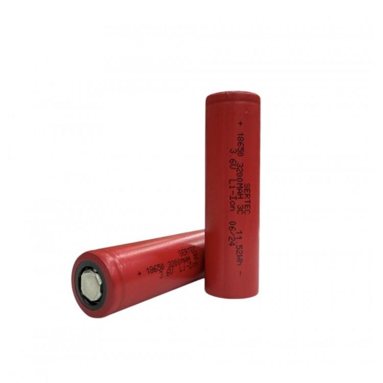 18650 3.7V 3200 Mah 3C Li-Ion Şarjlı Pil 18650 3.7V 3200 Mah 3C Li-Ion Şarjlı Pil