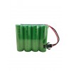 SERTEC 4.8V 4S1P AA 800 MAH KABLO + SİYAH KONNEKTÖRLÜ OYUNCAK PİLİ
