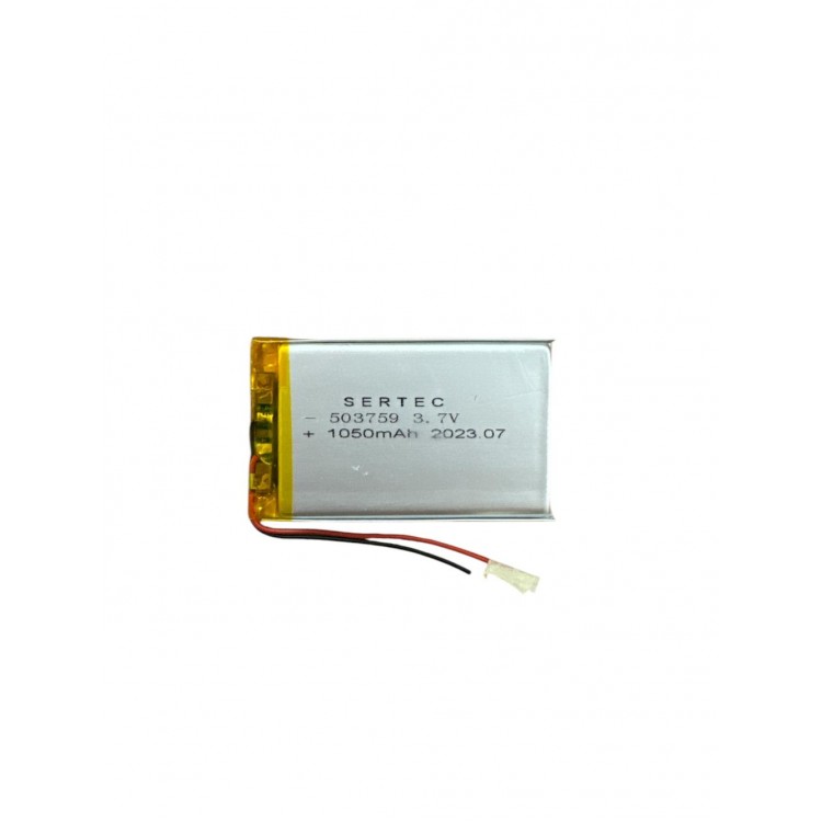 503759 3.7V 1050 MAh Li-Polymer Pil Devreli/1.5A