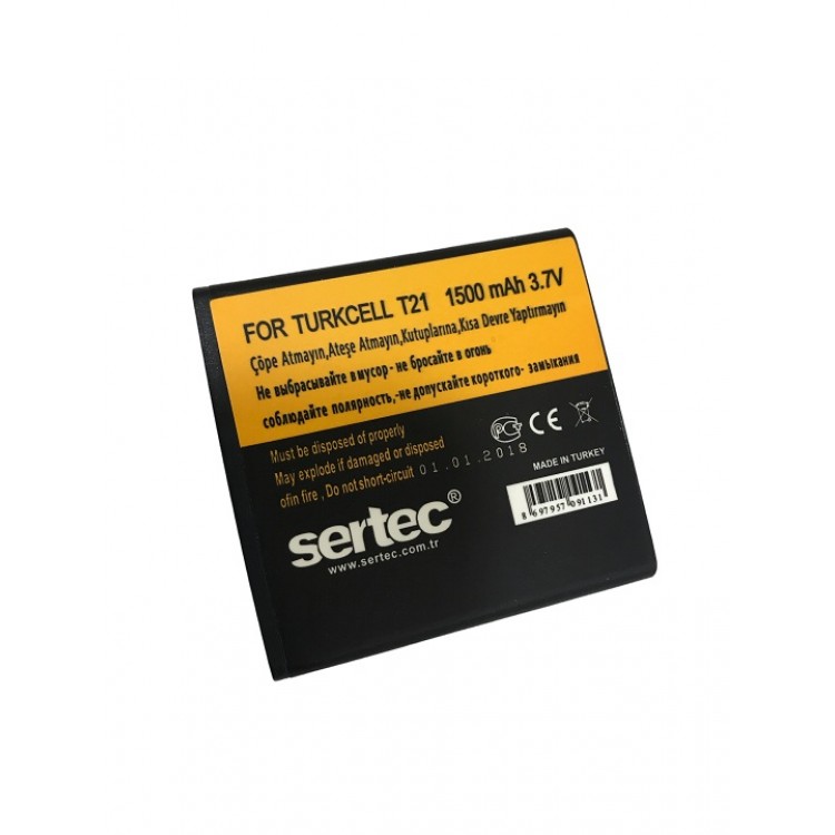 Turkcell T-21 Uyumlu Batarya