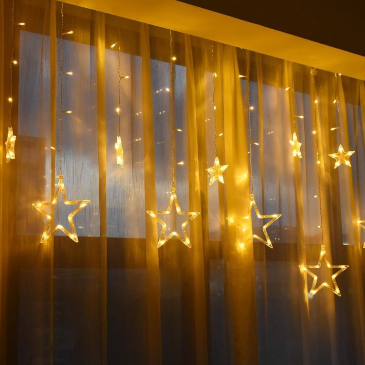 10-Pronged Star Curtain LED MZ-16-12 10-Pronged Star Curtain LED MZ-16-12