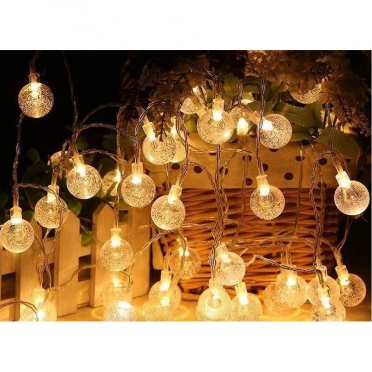 3M 20 LED Crystal Ball Daylight Battery-Operated 2-Level MZ-307 3M 20 LED Crystal Ball Daylight Battery-Operated 2-Level MZ-307