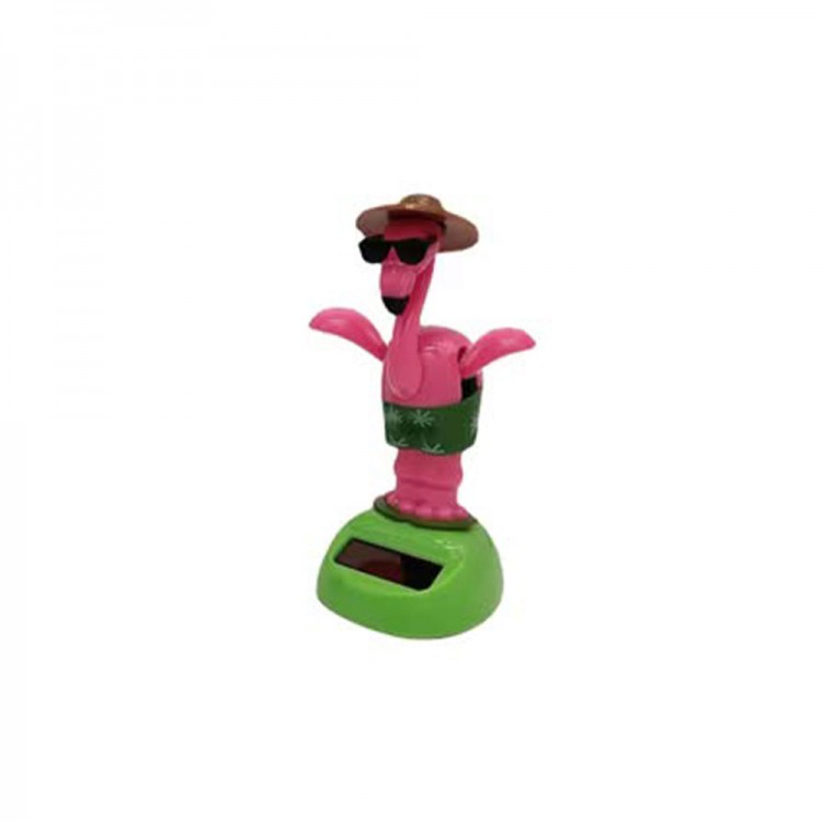 Solar-Powered Rocking Flamingo Solar-Powered Rocking Flamingo