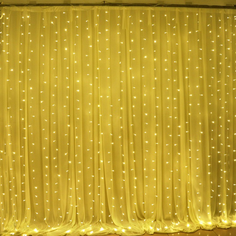 3*2 Curtain LED Yellow Light 3*2 Curtain LED Yellow Light