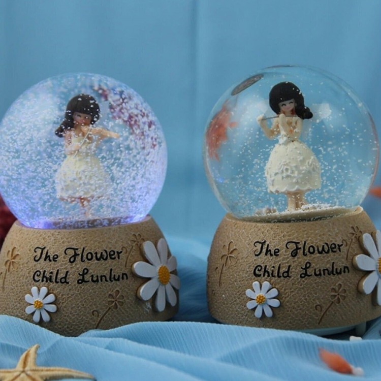 Kemancı Kız Kar Küresi Orta Boy Kemancı Kız Kar Küresi Orta Boy