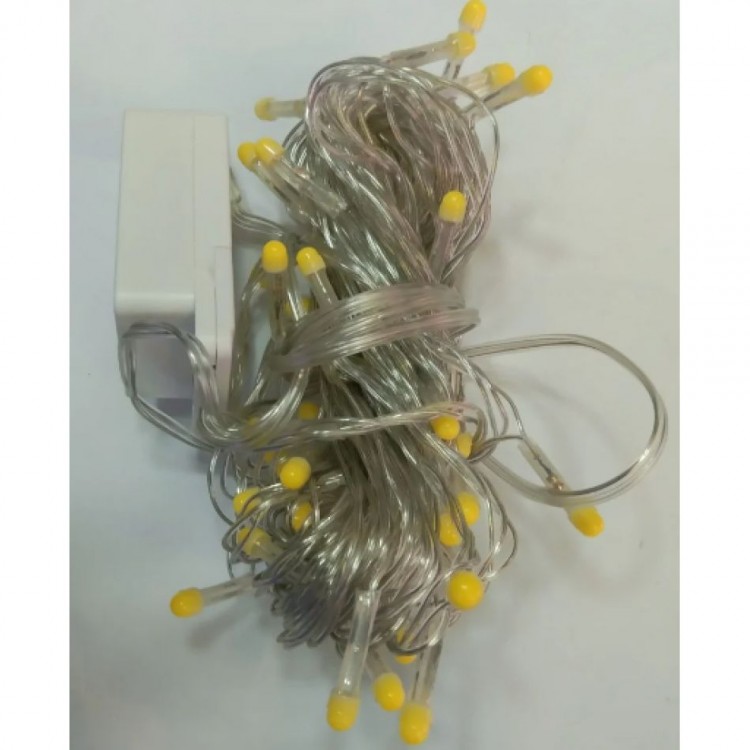 10 M 100 Led Damla Uçlu Led Işık Gün Işığı Şeffaf Kablo 10 M 100 Led Damla Uçlu Led Işık Gün Işığı Şeffaf Kablo