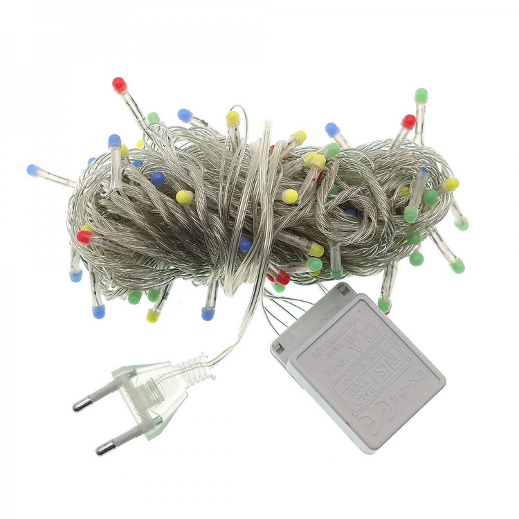 10 M 100 Led Damla Uçlu Led Işık Kırmızı Işık Şeffaf Kablo 10 M 100 Led Damla Uçlu Led Işık Kırmızı Işık Şeffaf Kablo