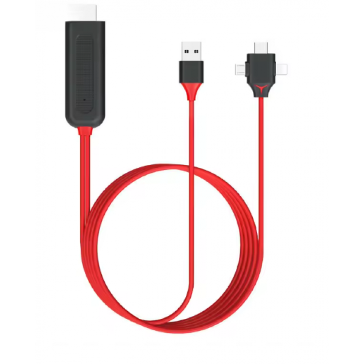 ZR18 3 İn 1 Usb To Hdmı Kablo