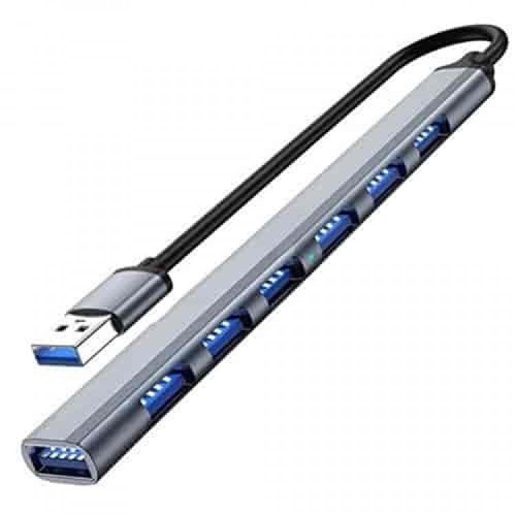 ZR281 Ads 303/A Usb 7 Port Metal Usb Hub ZR281 Ads 303/A Usb 7 Port Metal Usb Hub