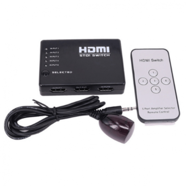 ZR274 501 Hdmı 5 Port Switch ZR274 501 Hdmı 5 Port Switch