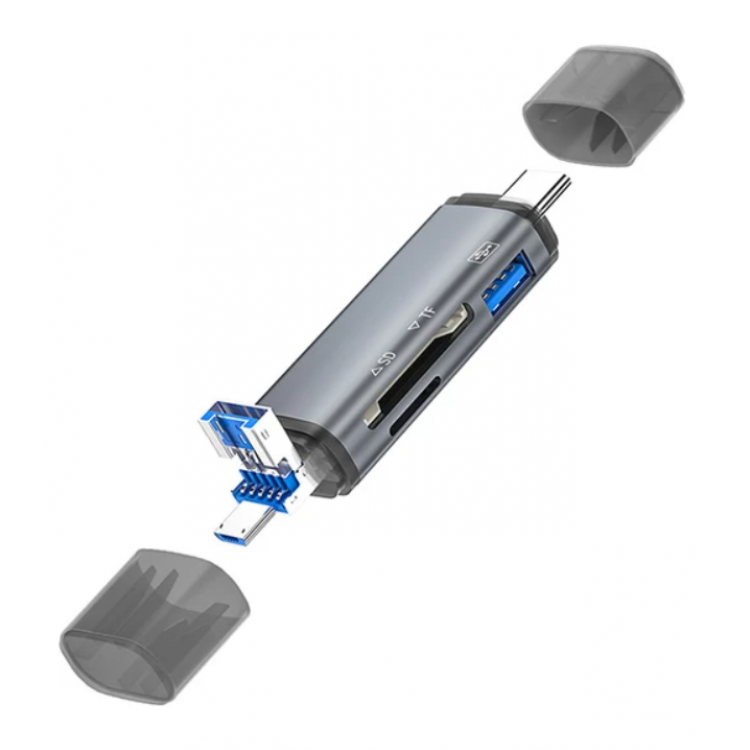ZR286 Ads307 3 In 1 Type-C Card Reader ZR286 Ads307 3 In 1 Type-C Card Reader