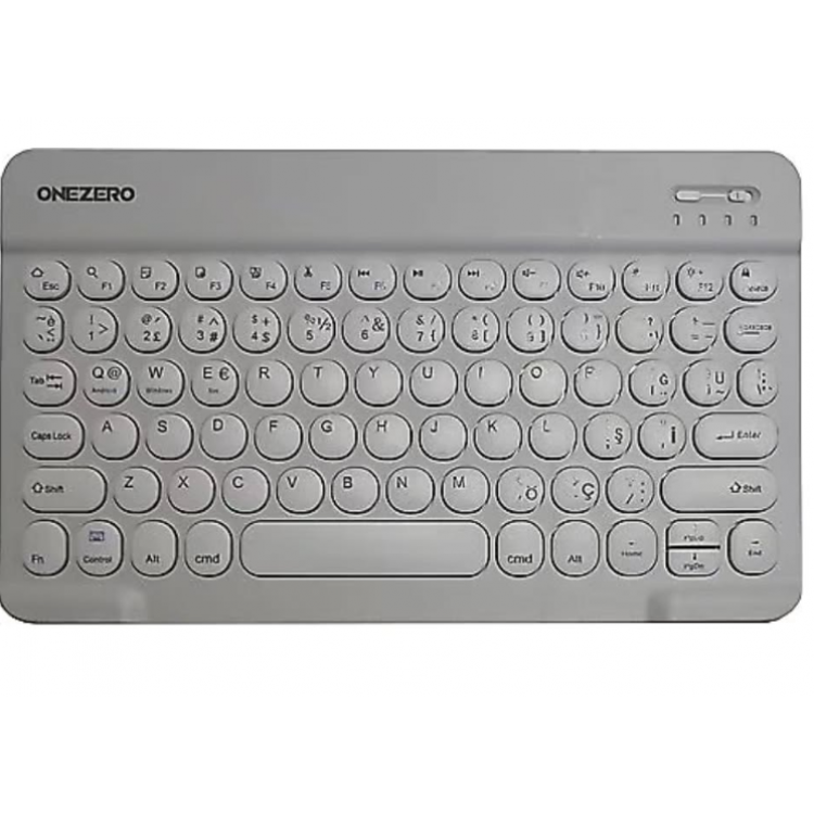 ZR455 Beyaz Bluethooth Klavye