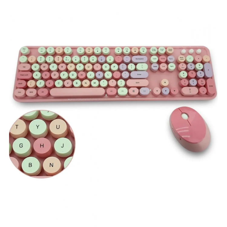 Mofii Pembe Sweet Dm Combo Klavye Mause Set Mofii Pembe Sweet Dm Combo Klavye Mause Set