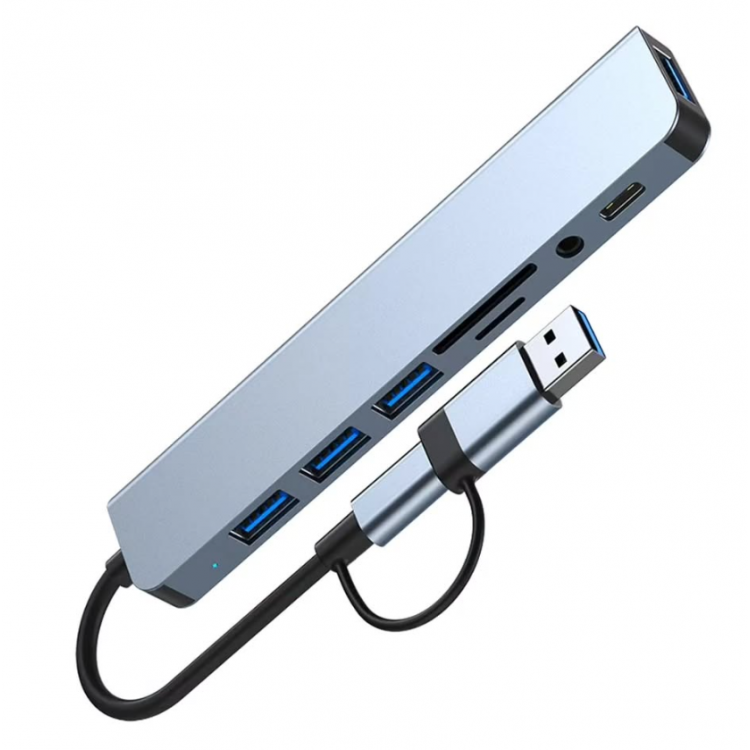 Byl 2218Tu Support 8 İn 1 Type-C Usb Çevirici Byl 2218Tu Support 8 İn 1 Type-C Usb Çevirici