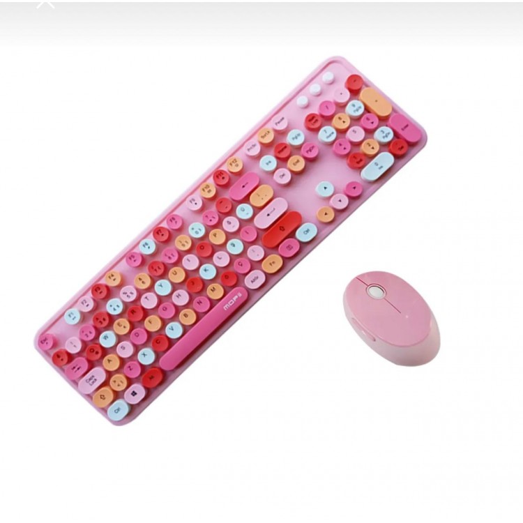 Tr Mofii Sweet Pembe Klavye Mause Set