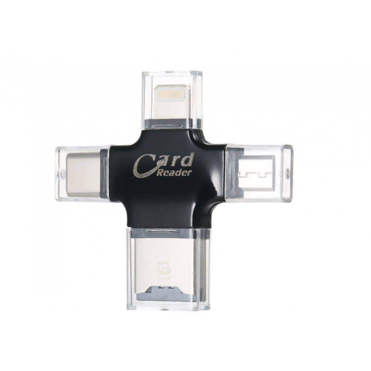 ZR670 Card Reader 4 İn 1 Otg ZR670 Card Reader 4 İn 1 Otg