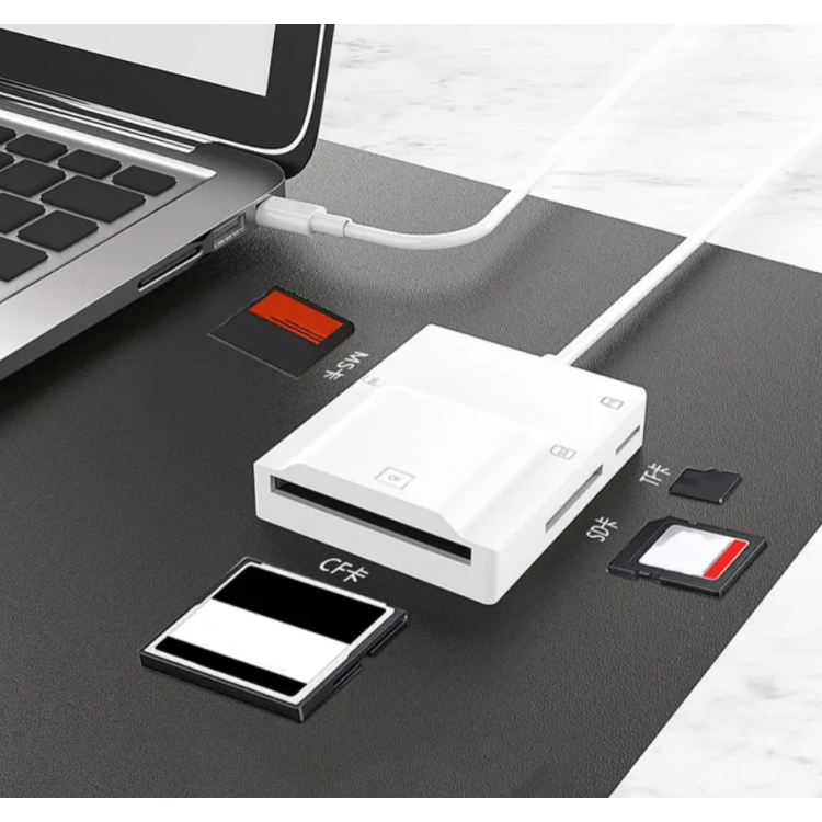 ZR780 Nk-3057H Type-C 3.0 4 İn 1 Card Reader