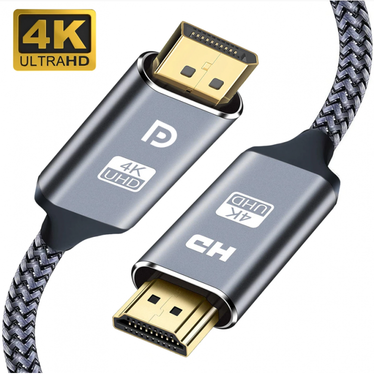 4K DP To HDMI Kablo 1.8 M ZR842 4K DP To HDMI Kablo 1.8 M ZR842