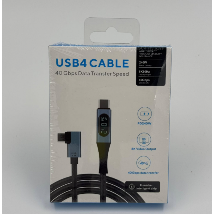 ZR849 T Led Usb 4 240W 40Gb 8K 60Hz 1M