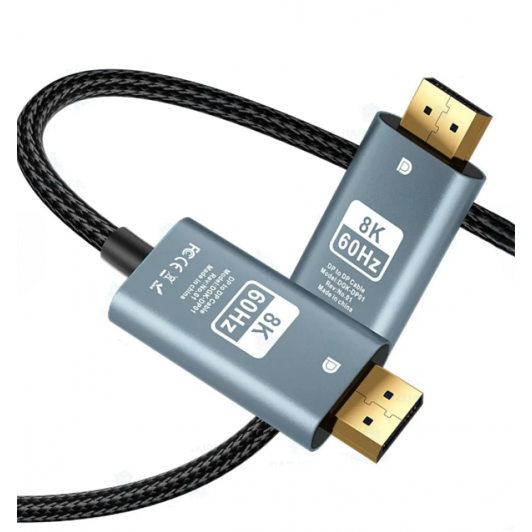 8 K DP To DP Kablo 2 M ZR856 8 K DP To DP Kablo 2 M ZR856