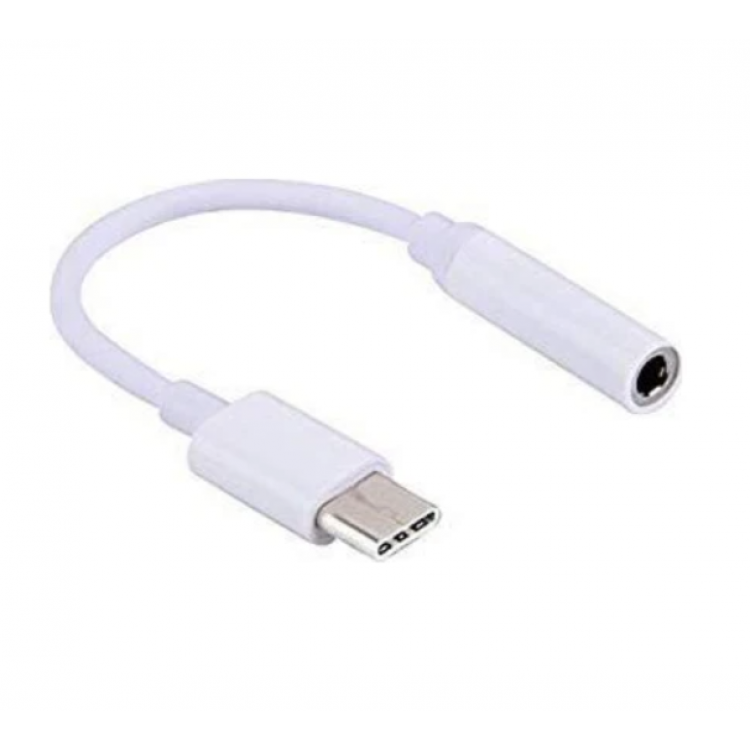 ZR862 White Type-C Headphone Converter