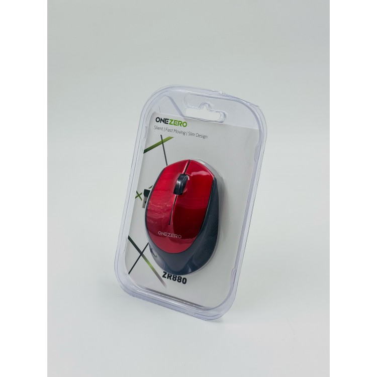 ZR880 Red Wireless Mouse