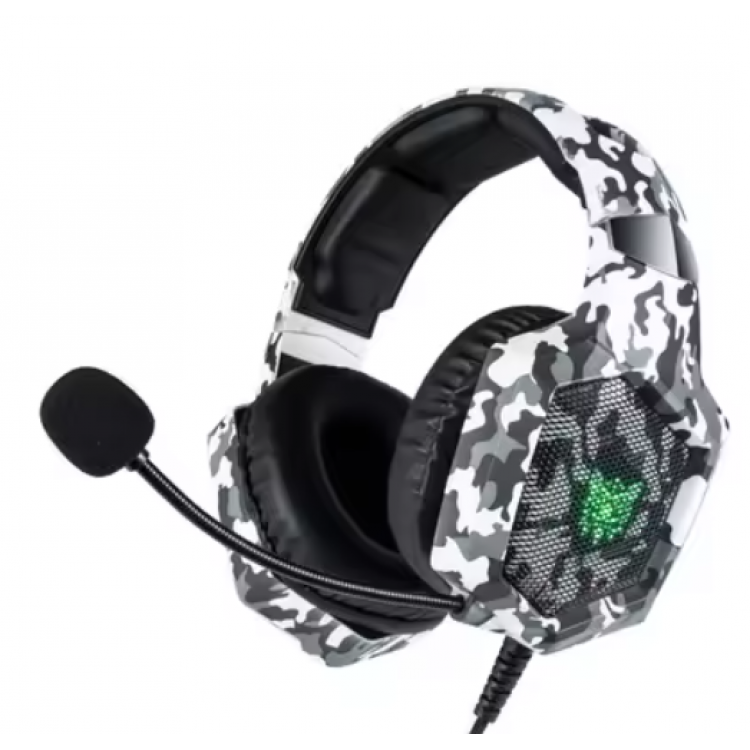 Beyaz K8 Gamıng Kamuflaj Kulaklık Beyaz K8 Gamıng Kamuflaj Kulaklık