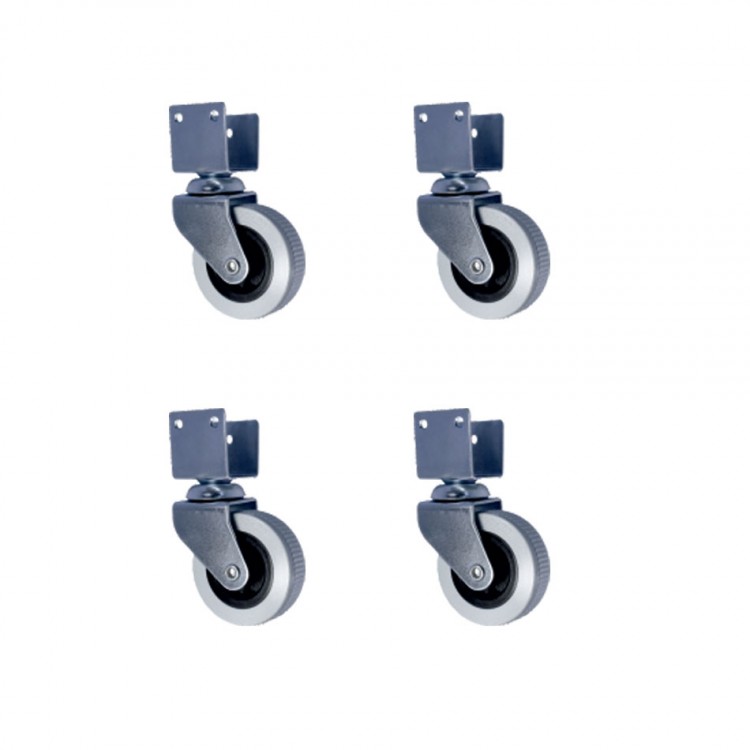 Furç U-Sunta Bilyalı Teker - 20x50 - Gri - 35x18 HKS183 - 4 Adet