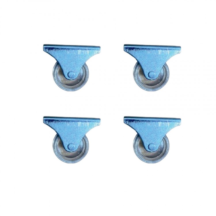 Furç Sabit Teker - 32MM - Şeffaf HKS236 - 4 Adet