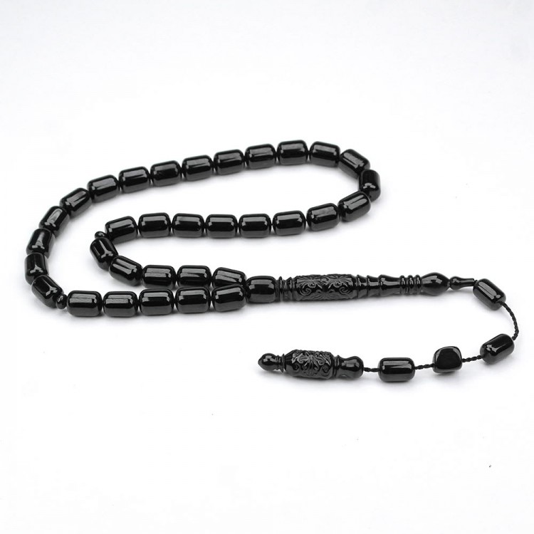 Bereket Model Nakkaş Carved Imameli Prayer Beads