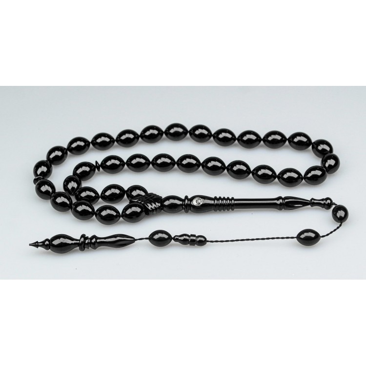 Oltu Stone Special Series Cuff Imamate Workmanship Prayer Beads Oltu Stone Special Series Cuff Imamate Workmanship Prayer Beads