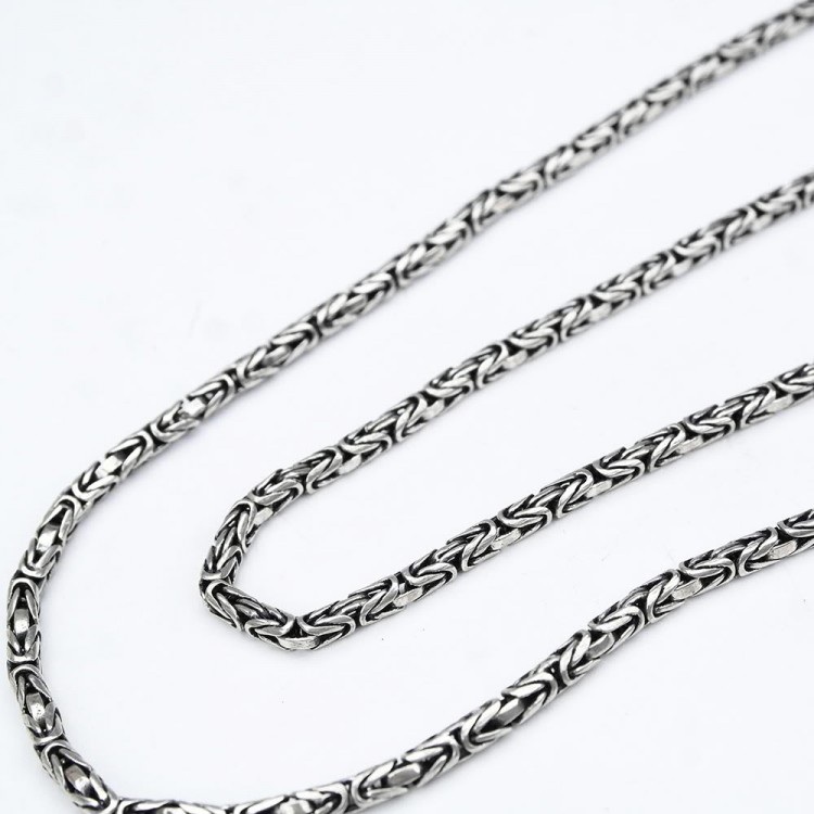 Silver King Chain Necklace Silver King Chain Necklace