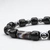 OLTU AND AGATE STONE LINE RUBBER BRACELET OLTU AND AGATE STONE LINE RUBBER BRACELET