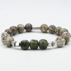 AGATE STONE LINE RUBBER BRACELET