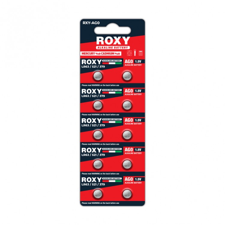 AG0 LR63/LR521/379 10 Mah Alkalin Düğme Pil 10 Lu Paket AG0 LR63/LR521/379 10 Mah Alkalin Düğme Pil 10 Lu Paket